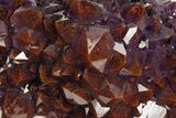 Thunder Bay Amethyst Cluster with Hematite - Top Quality! #326403-1